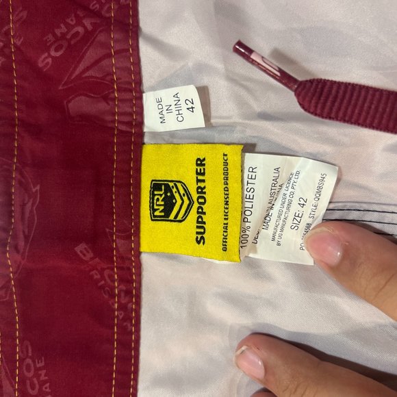 Quicksilver Broncos Brisbane Swim Shorts Size: 42 - Picture 4 of 4